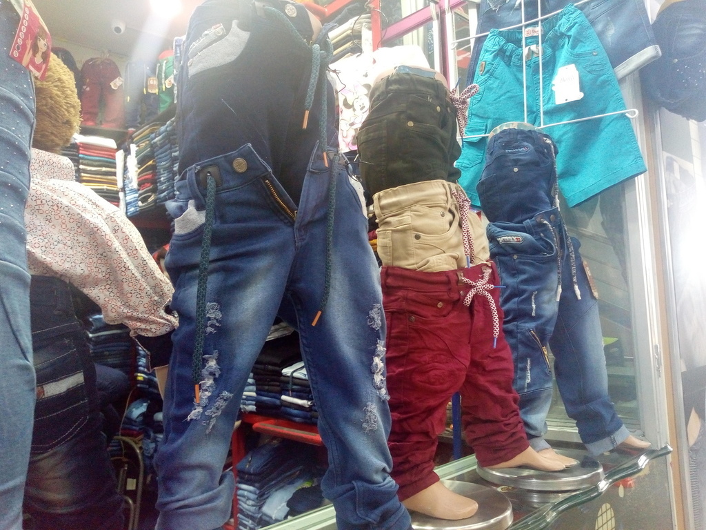 Pantalón en dril para niño
