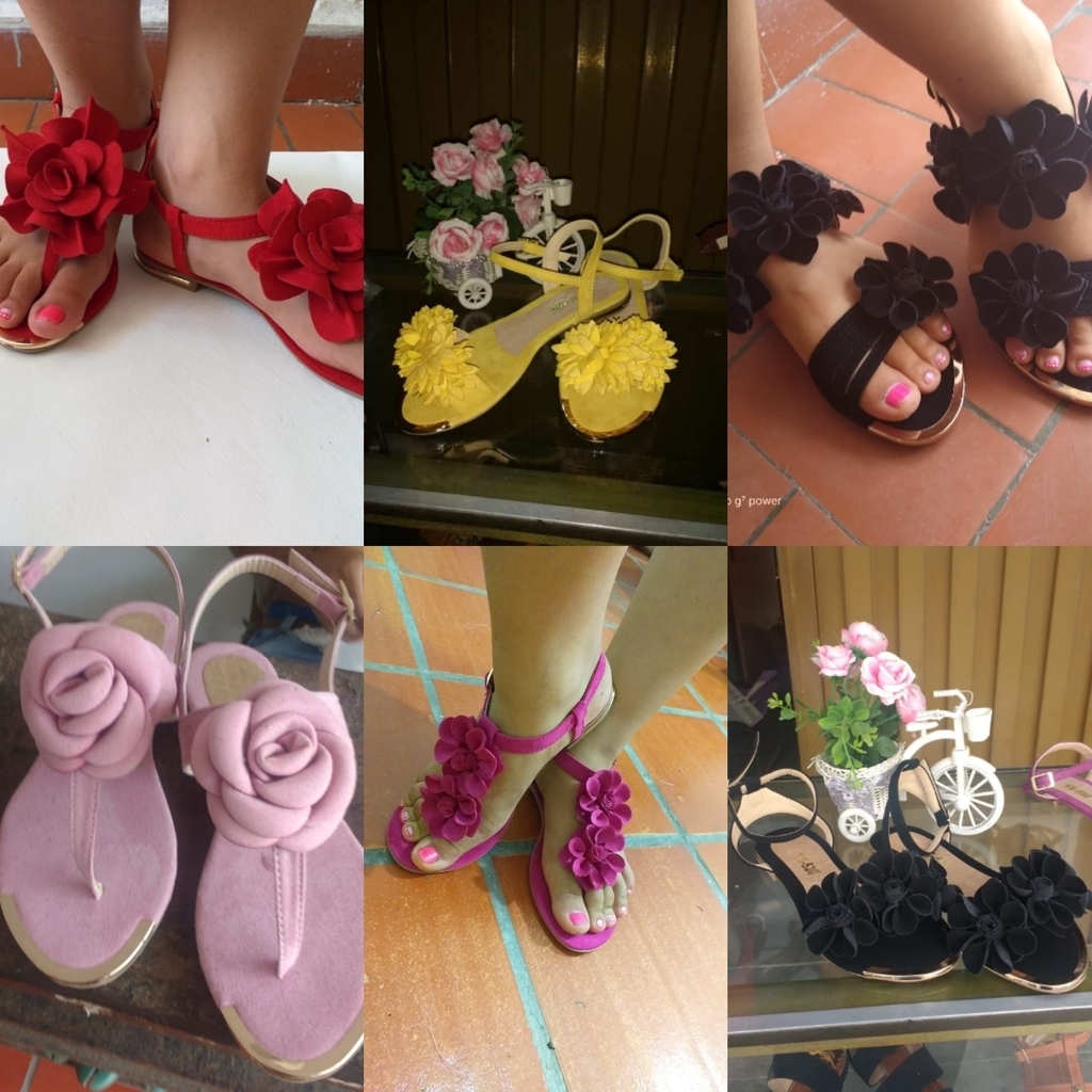 Sandalias para dama