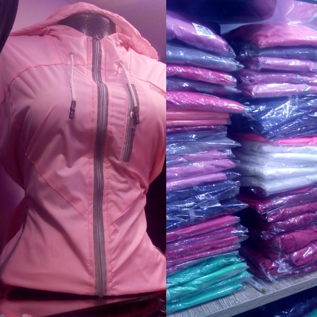Chaqueta rompe vientos reflectiva para dama