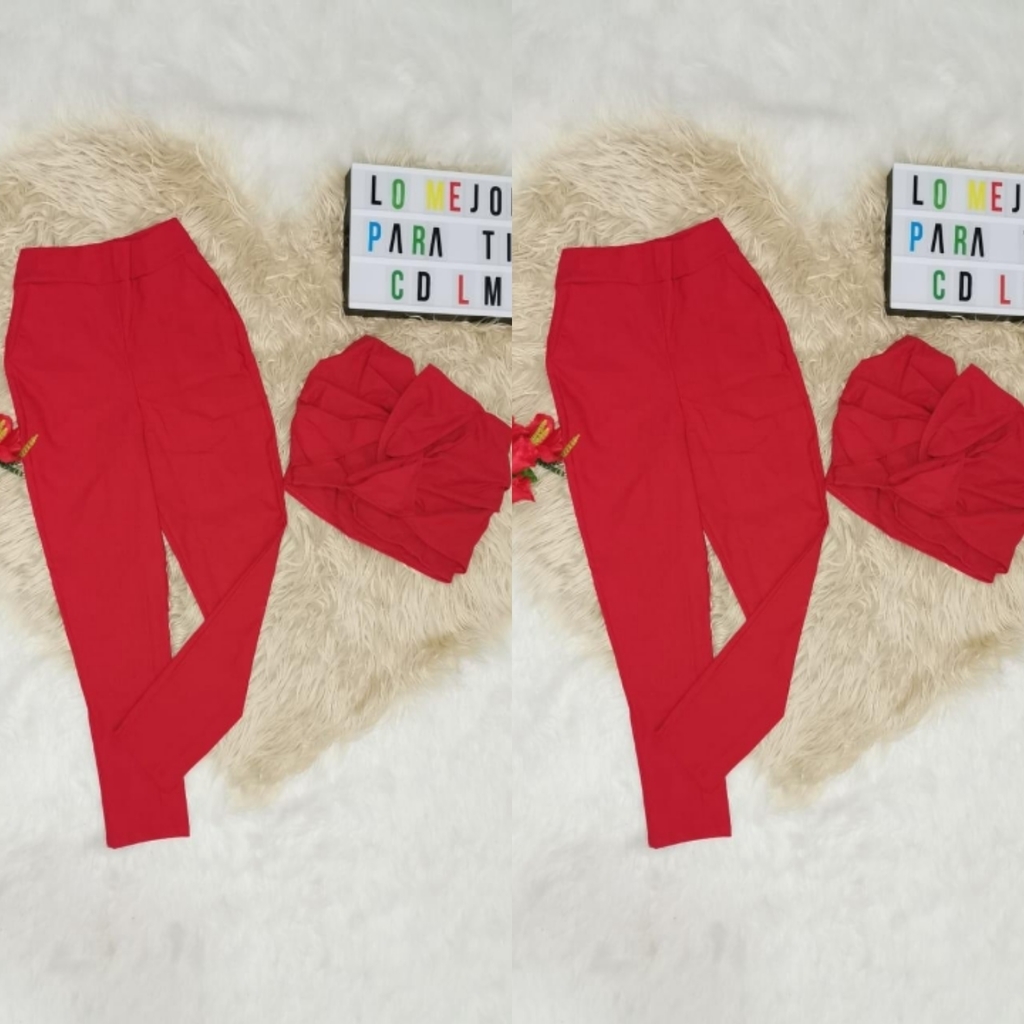 Conjunto pantalón + blusa para dama