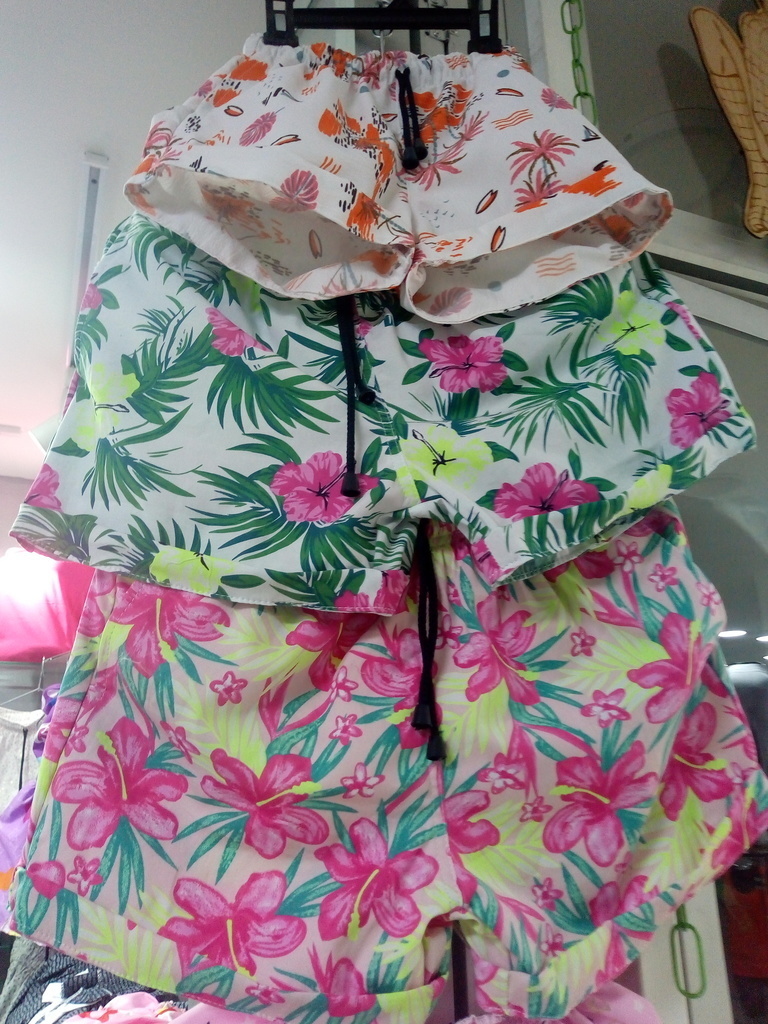 Pantaloneta para dama de la talla S a la XL