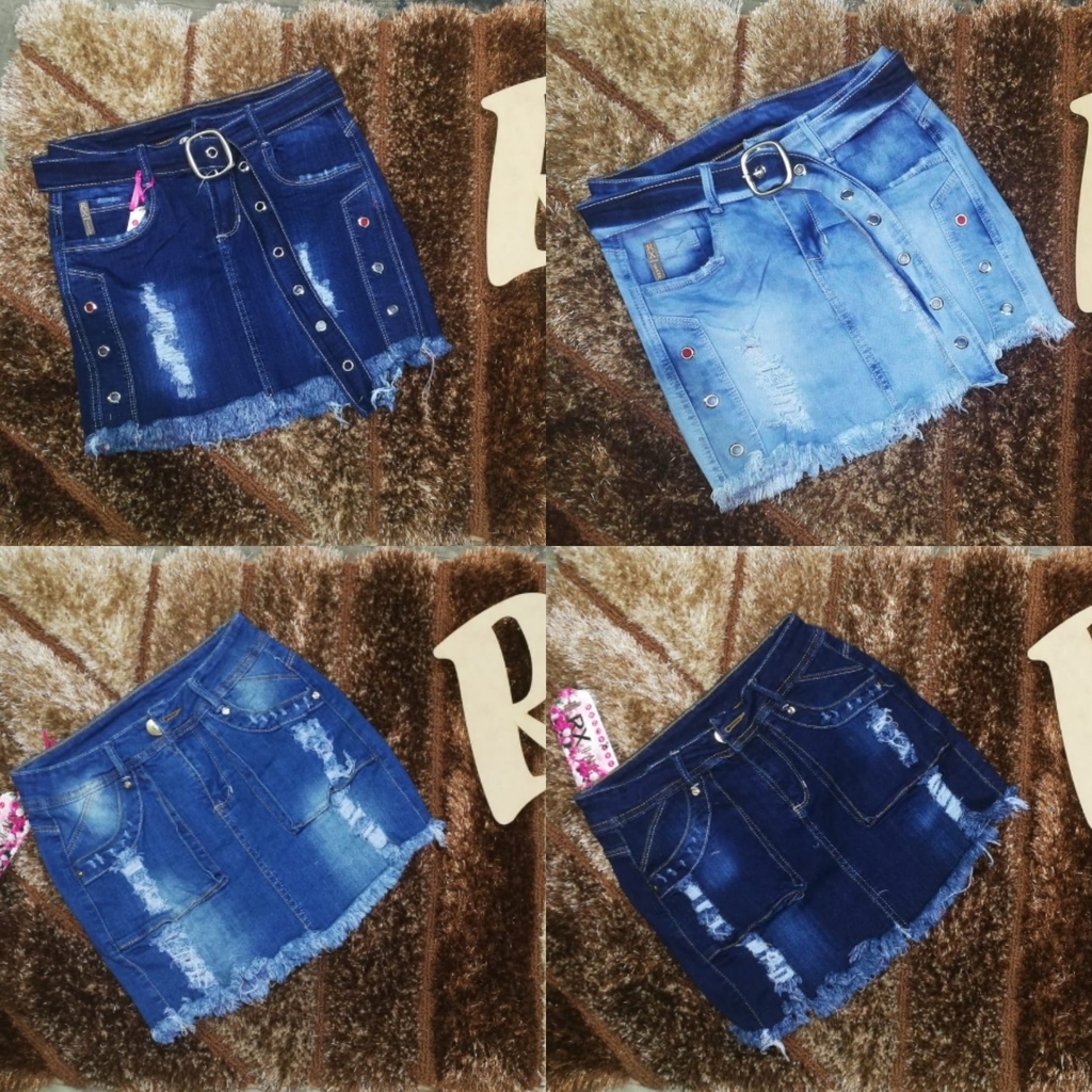 Falda en jeans