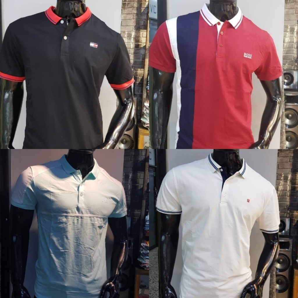 Camiseta tipo polo importados