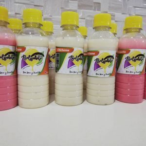 Caraqueña, chicheme y jugo de caña de azúcar pasteurizado