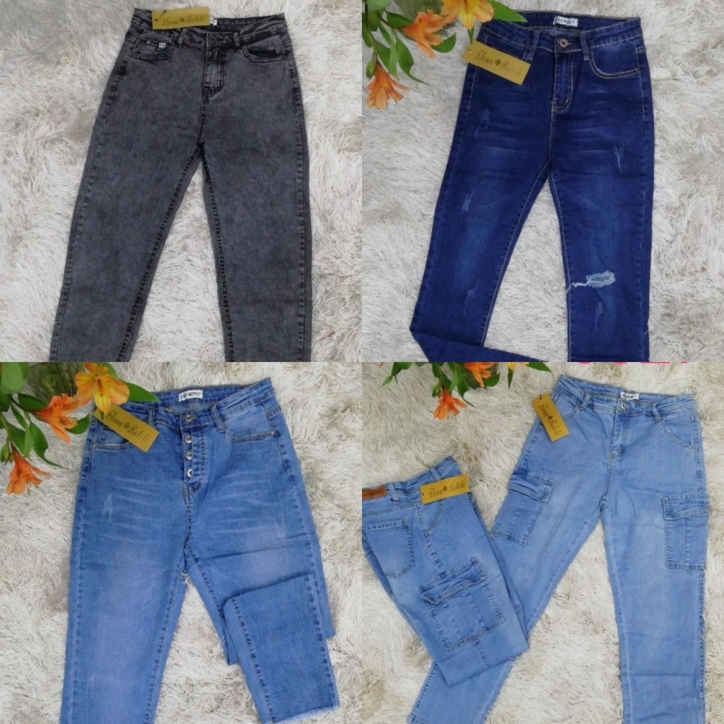 Pantalón jean para dama talla 6 a la 12