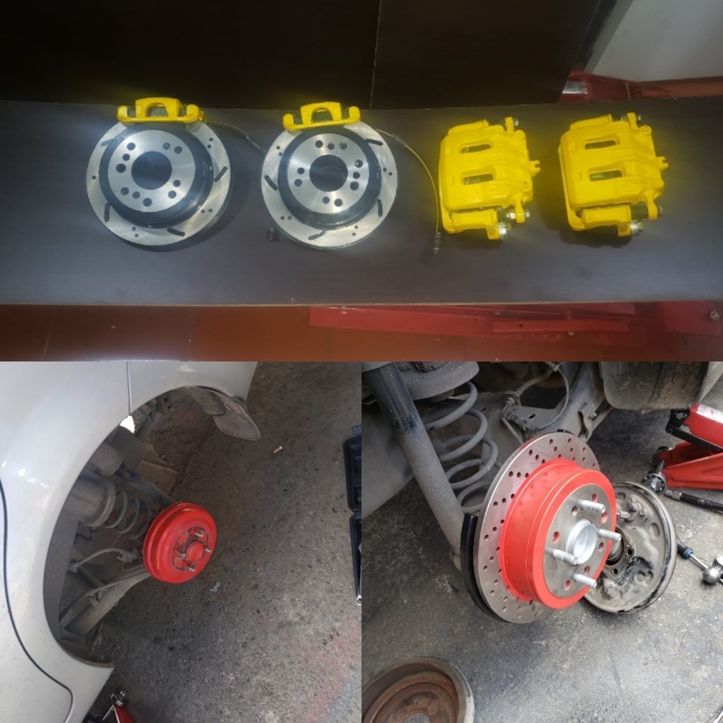 Kit de freno de disco para camioneta o carro de trasmisión