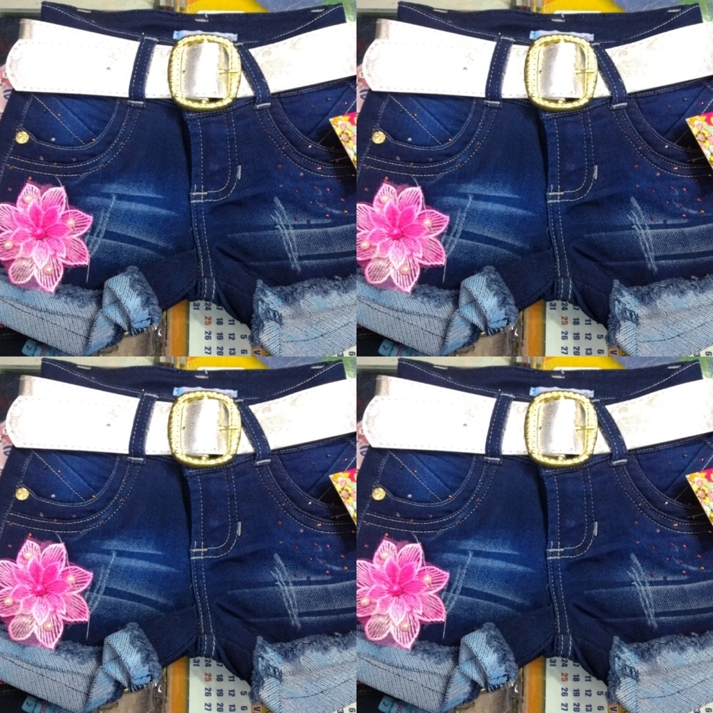 Shorts en jean para niña