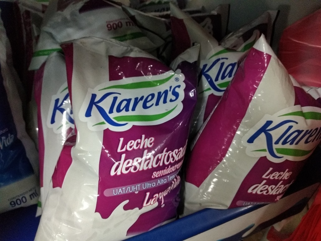 Leche deslactosada klarens de 900 ml
