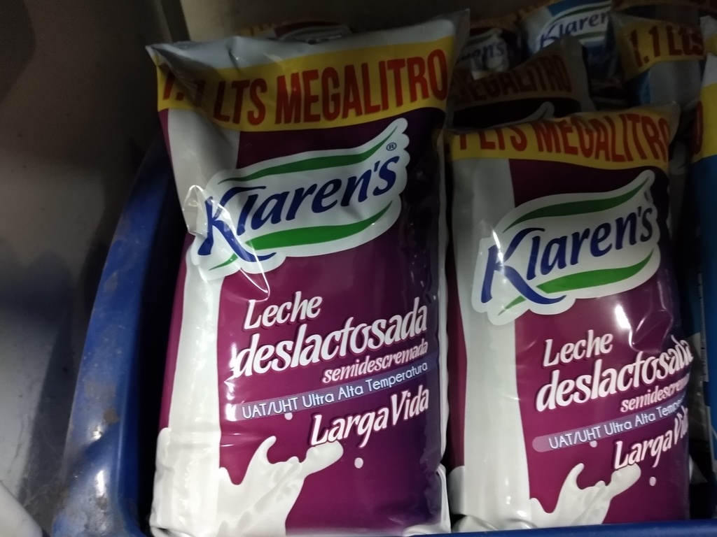Leche deslactosada klarens de 1100 litro