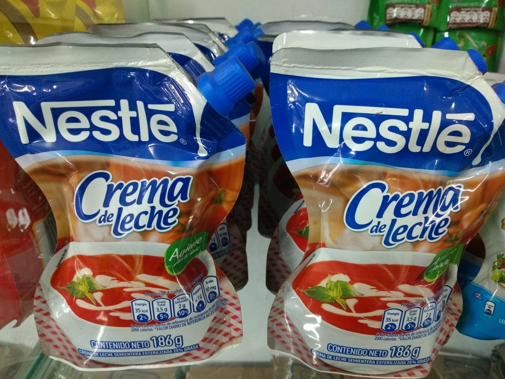 Crema de leche Nestlé 186 g