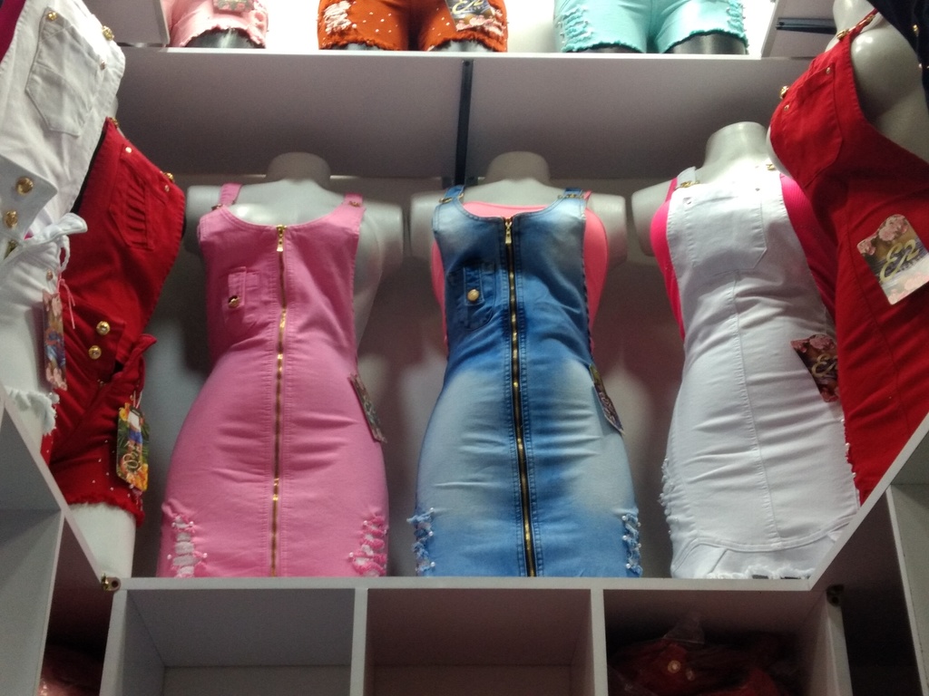 Braga falda en jean para dama