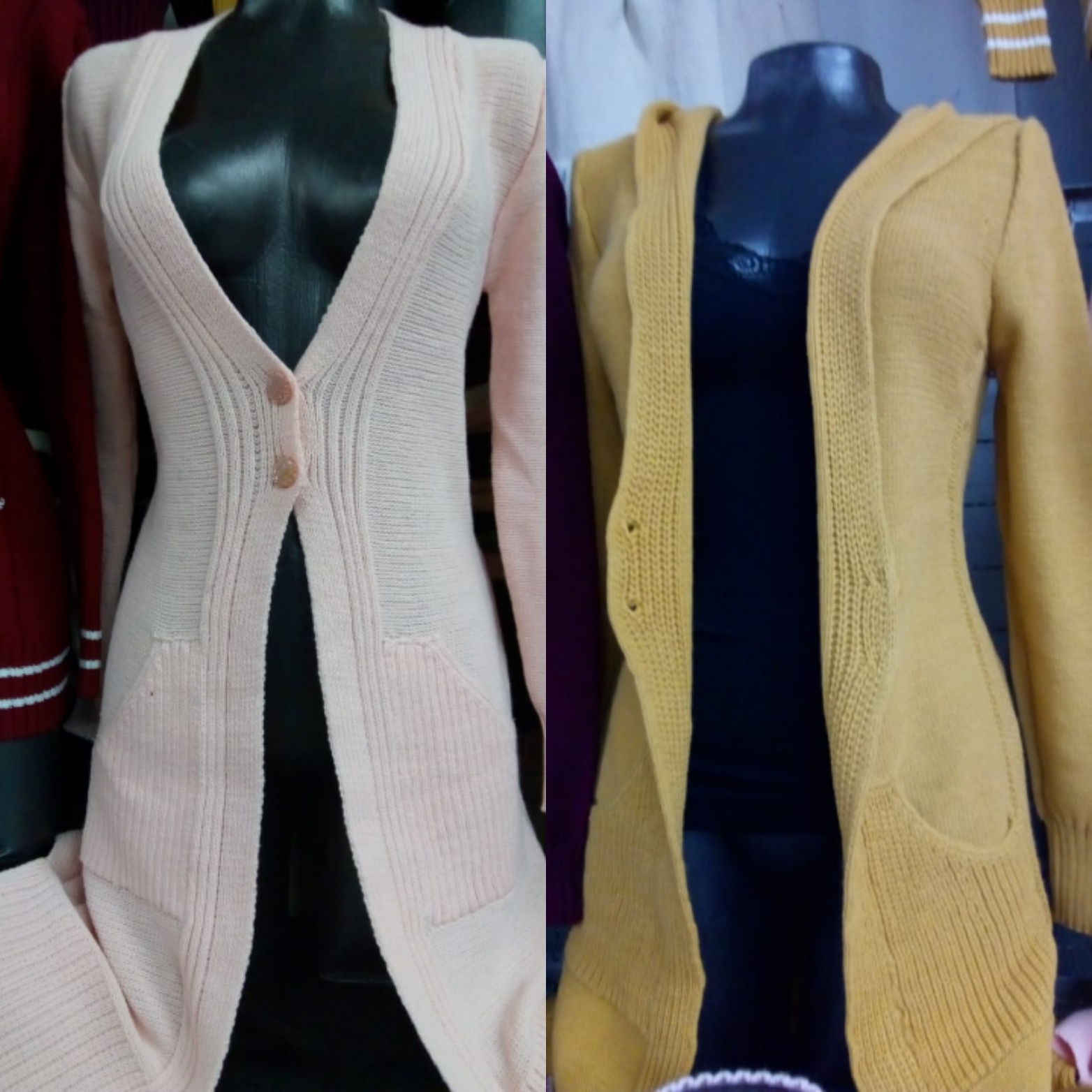 Saco tipo gabán para dama