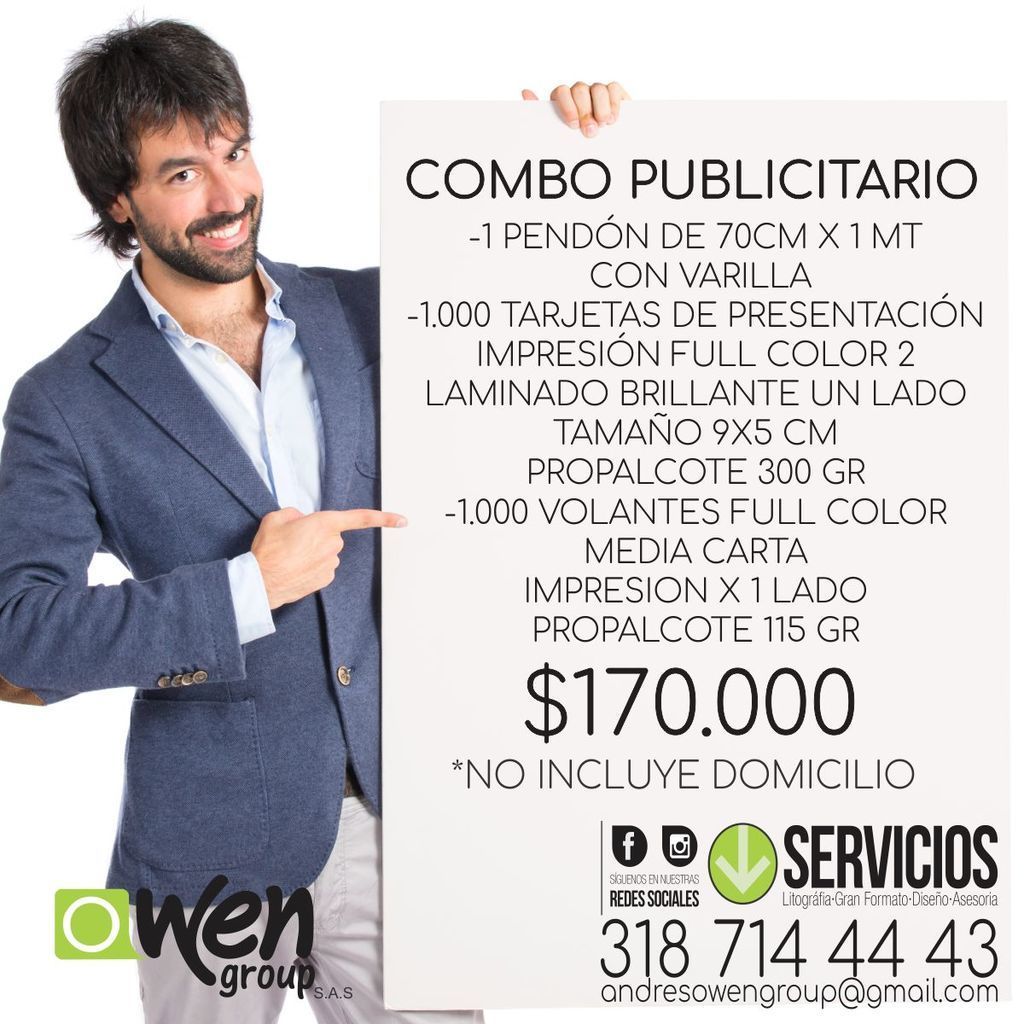 COMBO PUBLICITARIO
