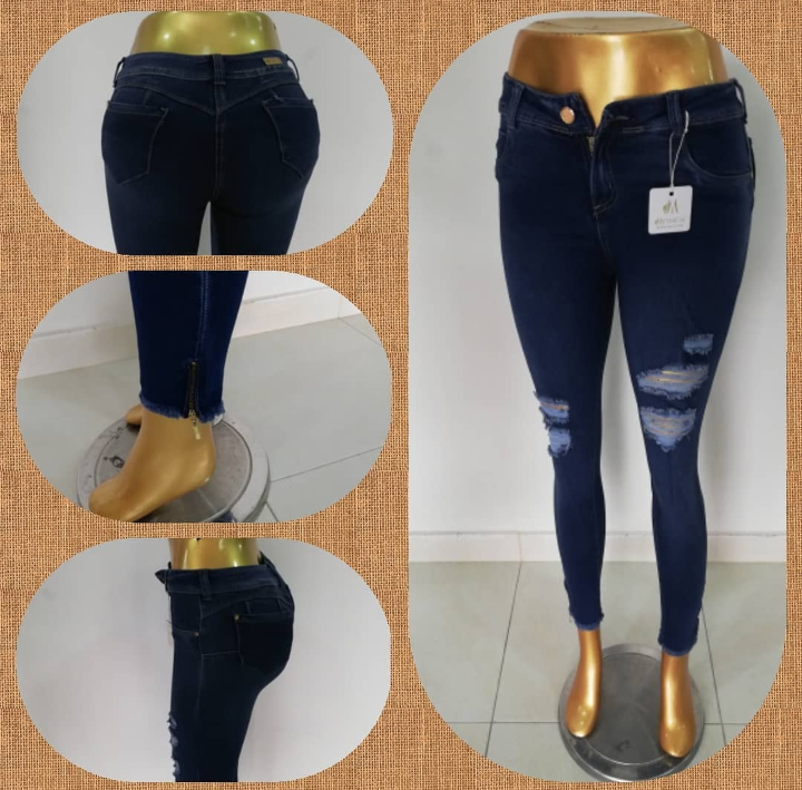 Jean para dama ochentero