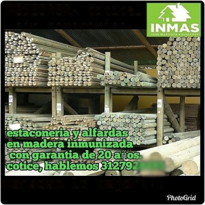 Estacones y alfardas