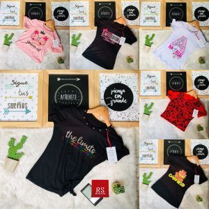 Camisetas de dama