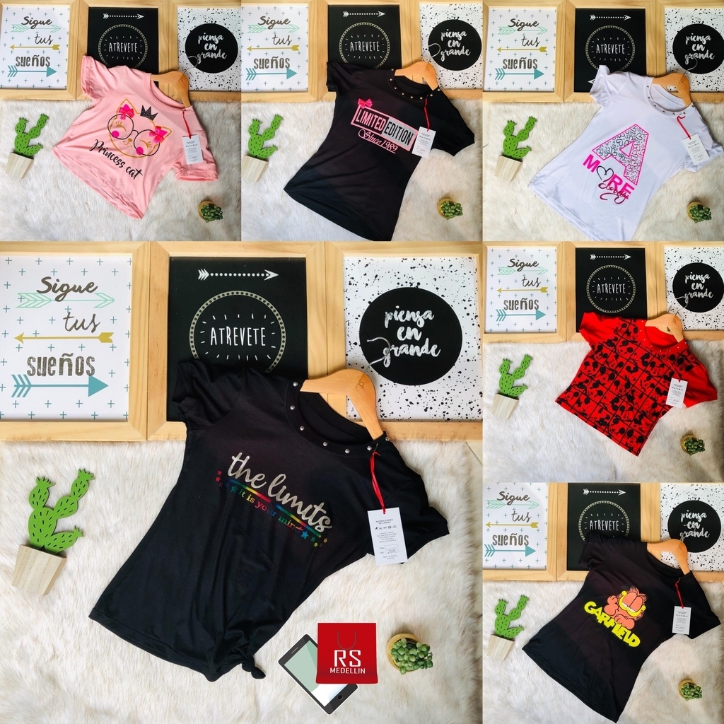 Camisetas de dama