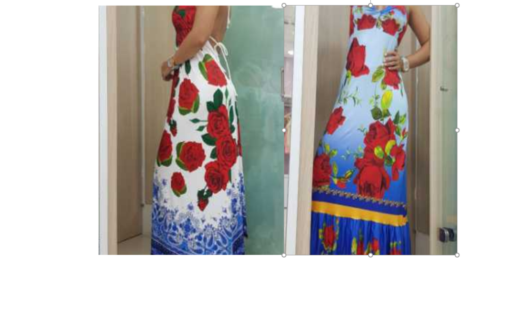 vestidos en piel de durazno