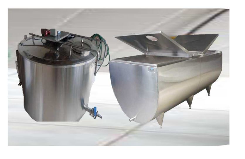 tanques para enfriamiento de leche