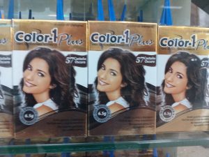 Tinte en polvo para cabello