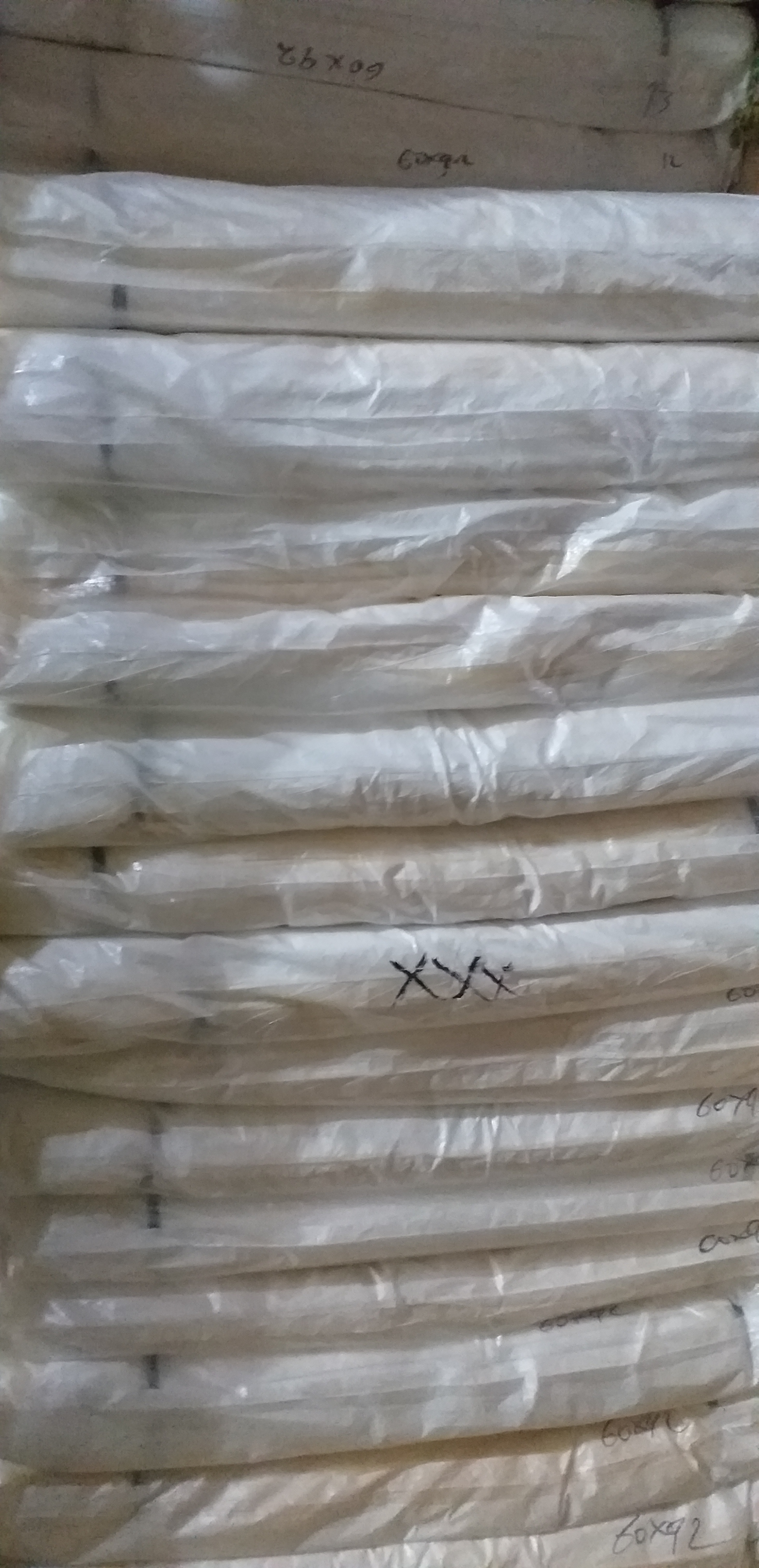 Empaque de fibra polipropileno 60*90*92/500unid