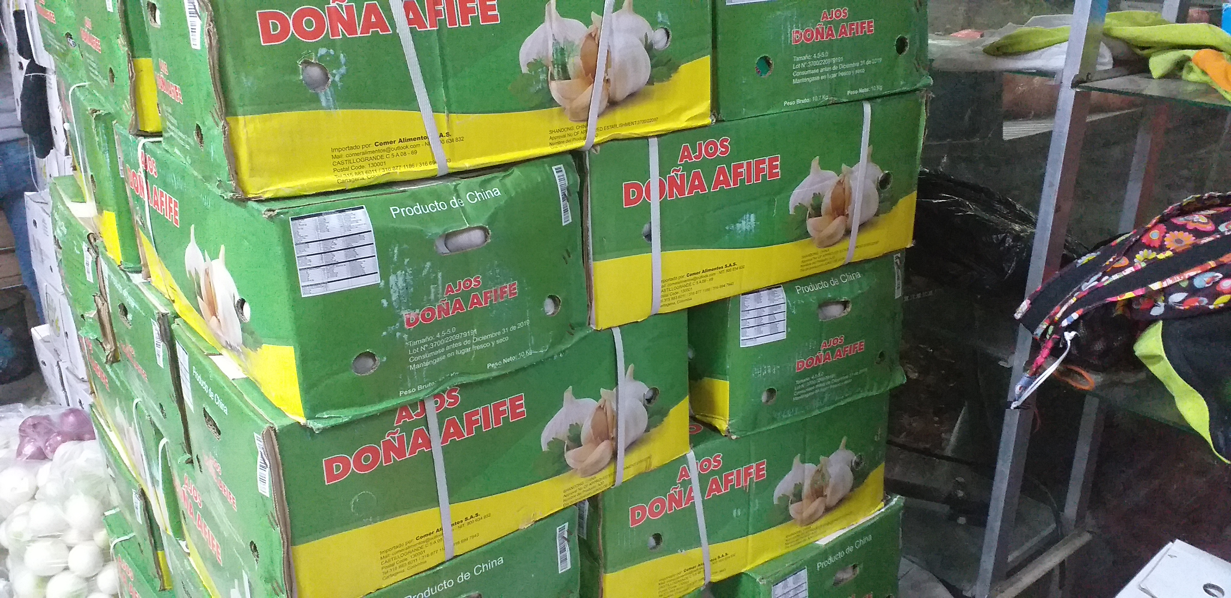 Ajo en malla/10kg