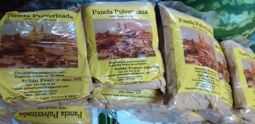 Panela pulverizada/500gm