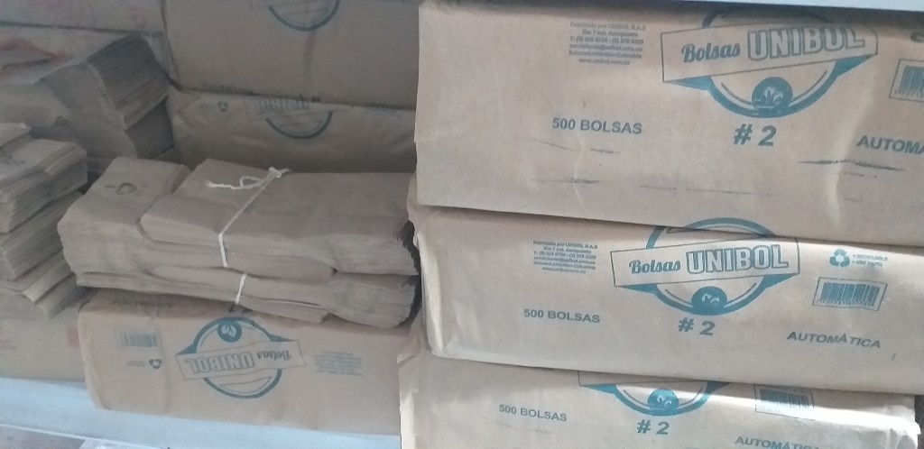 Bolsa de papel/500unid