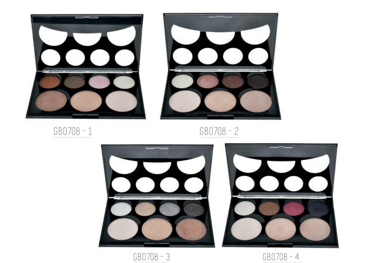 4 Sombras y 3 Iluminadores Dolce Bella