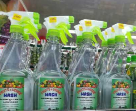 Desinfectante para frutas y verduras