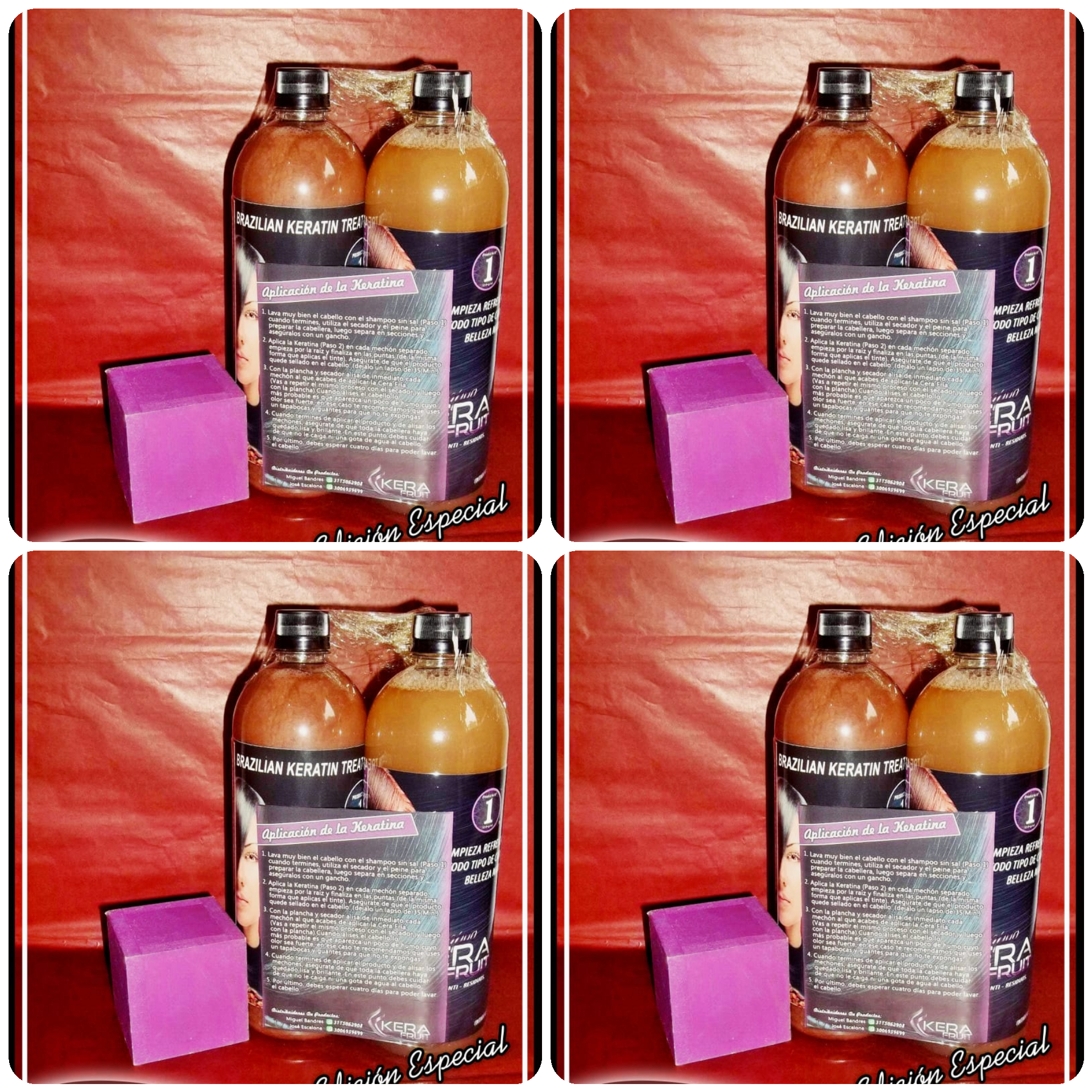 Kit Keratina kerafruit chocolate /1000ml