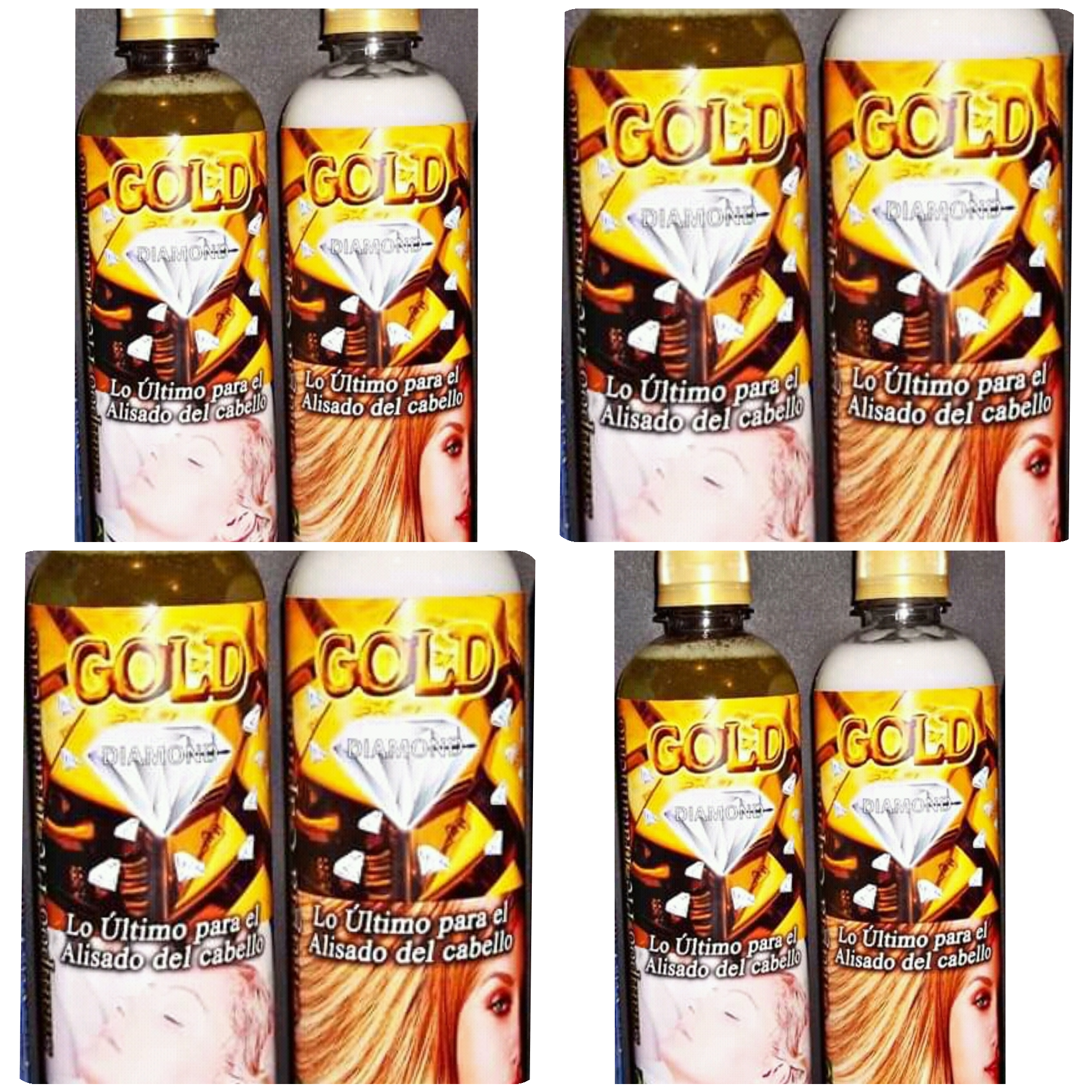 Kit cirugia capilar gold diamond dorada/500ml
