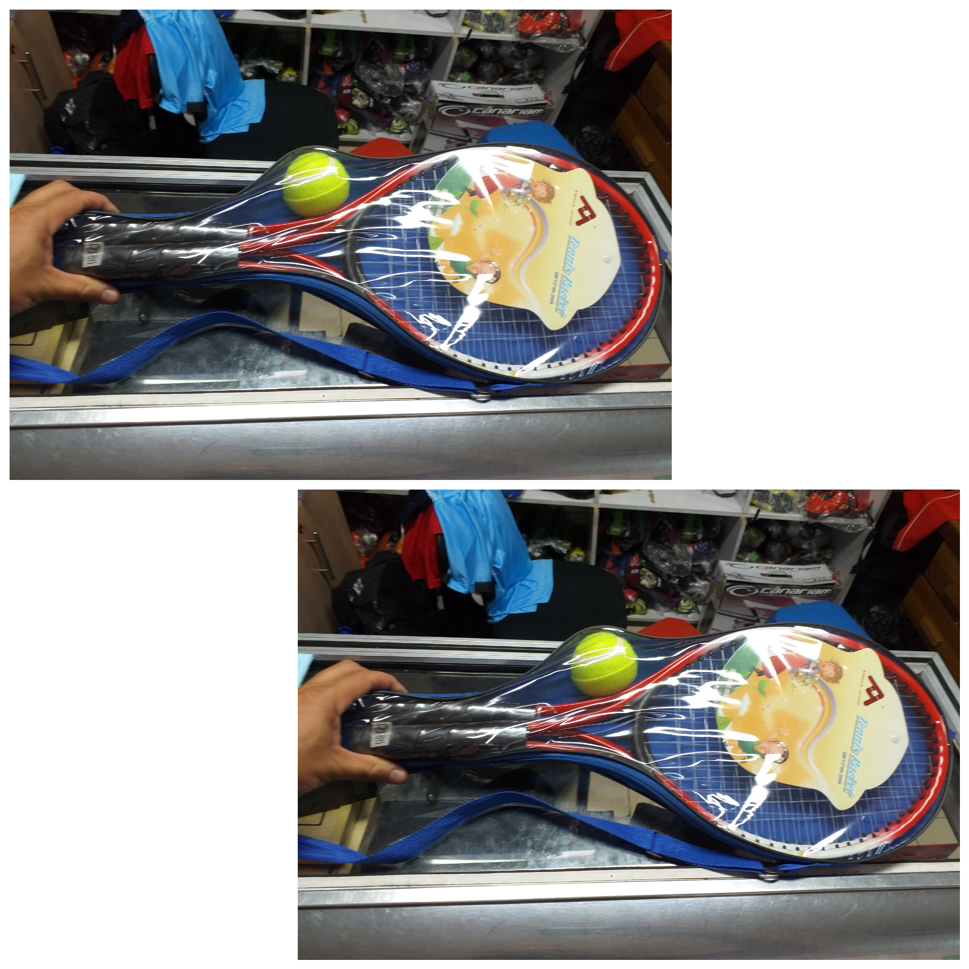 Juego de raquetas para tenis