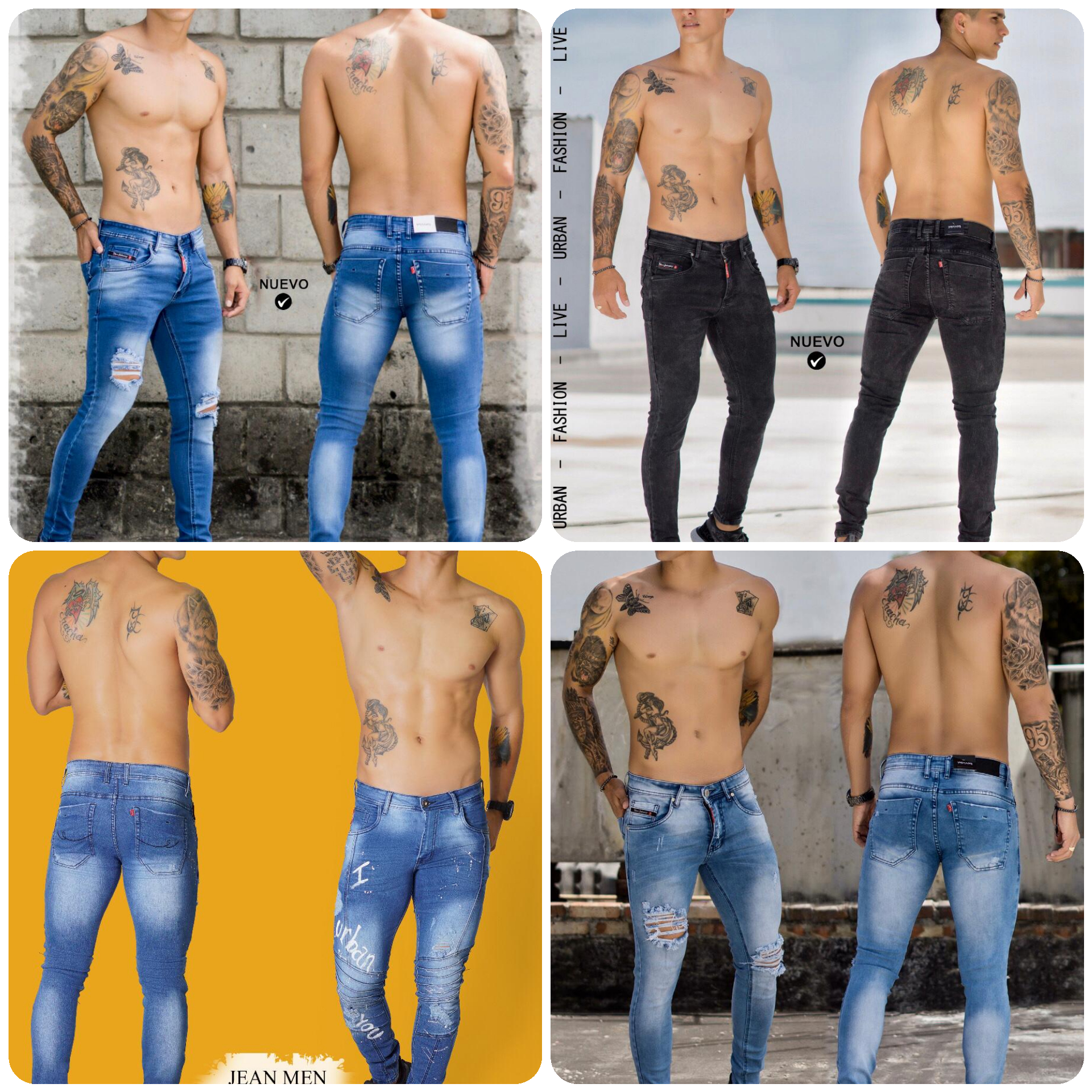 Jeans para hombre premium