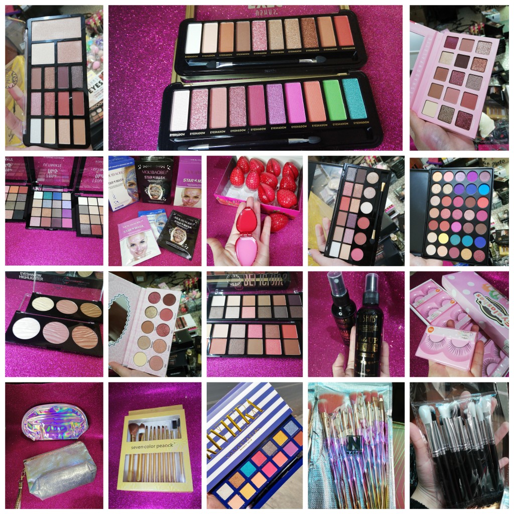 Distribución de maquillaje