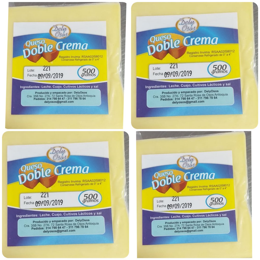 Quesó doble quema/500gm