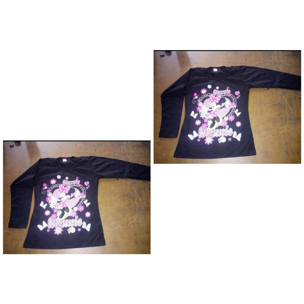 Blusa niña manga larga