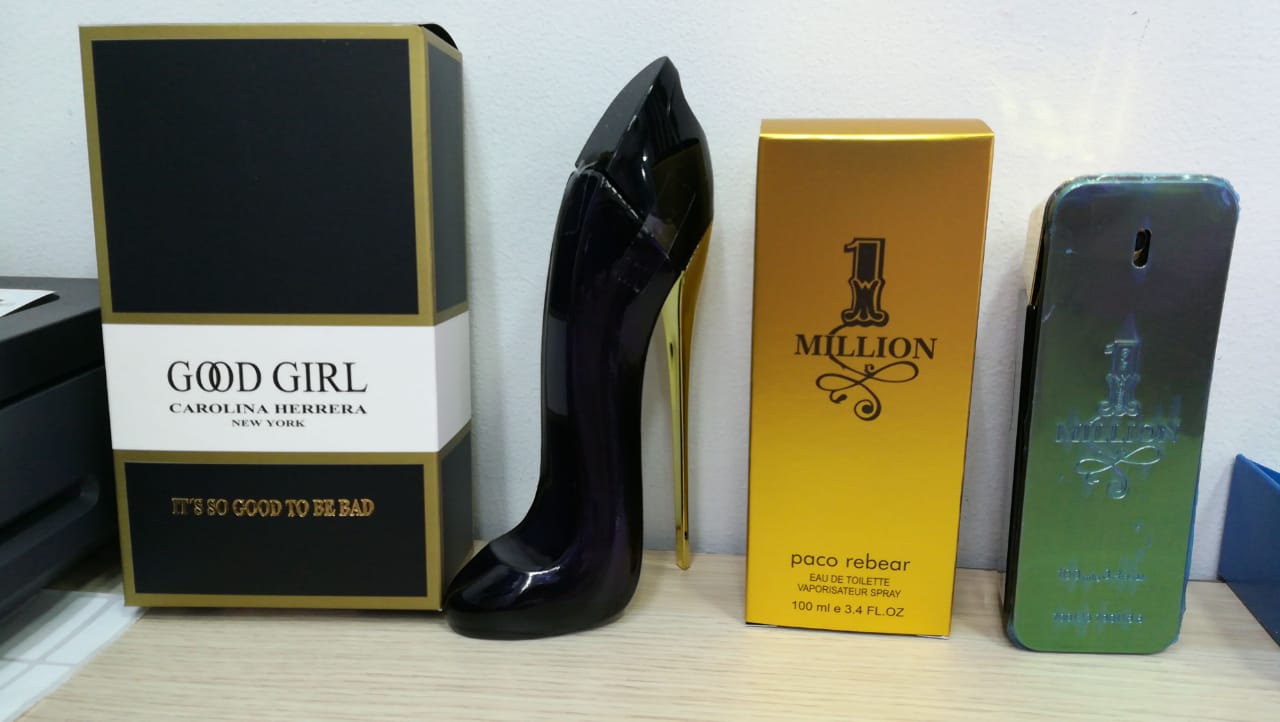 Perfume con caja 100 ml todas las marcas