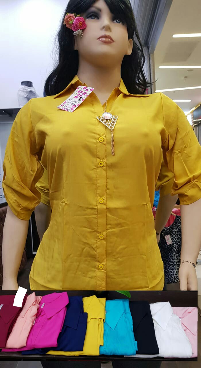 Camisa para dama tallas plus