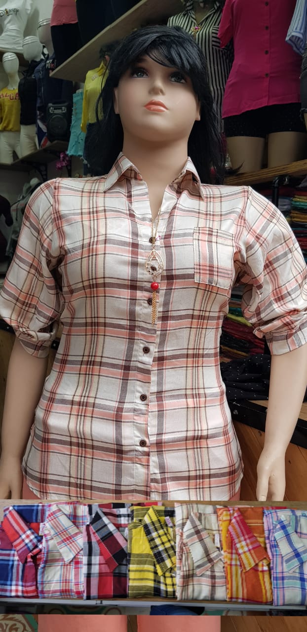 Blusa para dama estampada tallas plus
