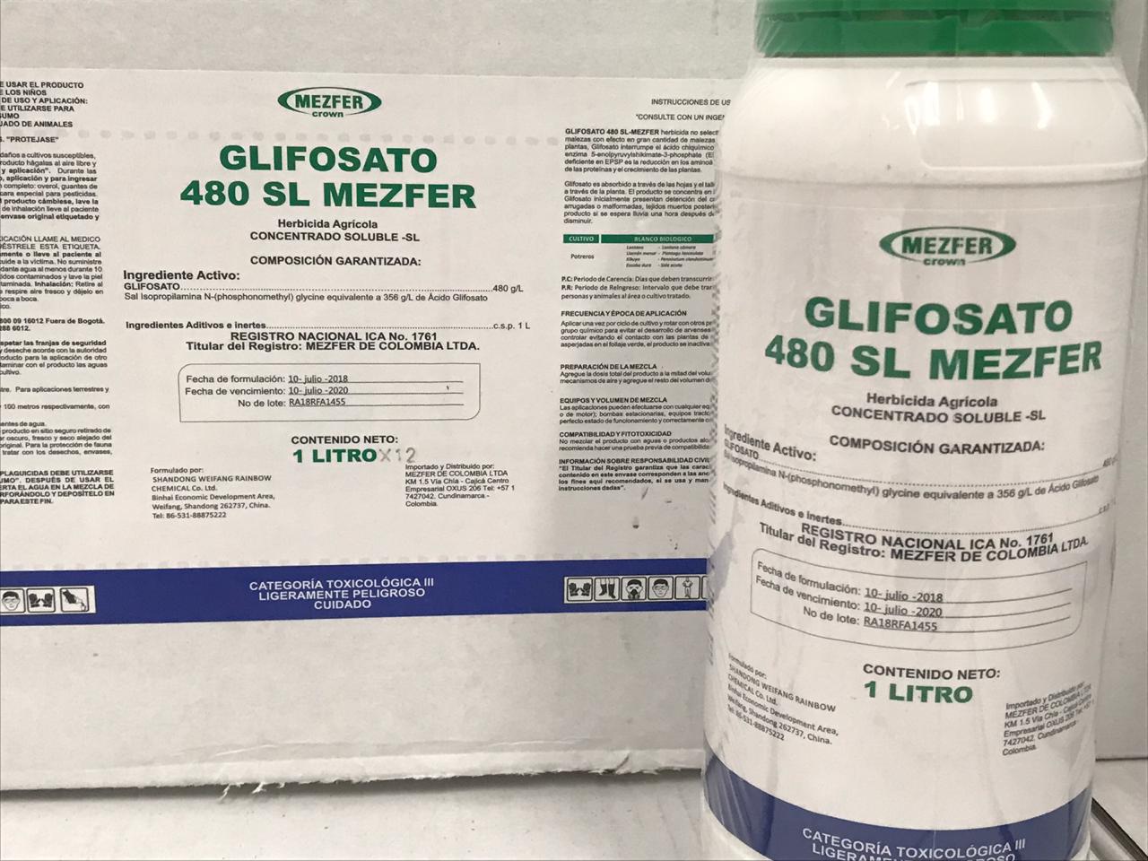 Glifosato litro
