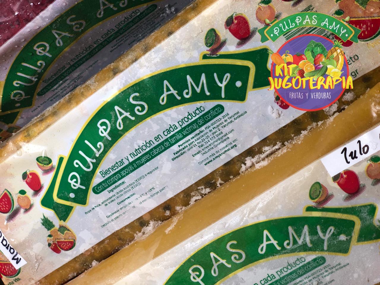 Pulpa de fruta tradicional × 100 gr