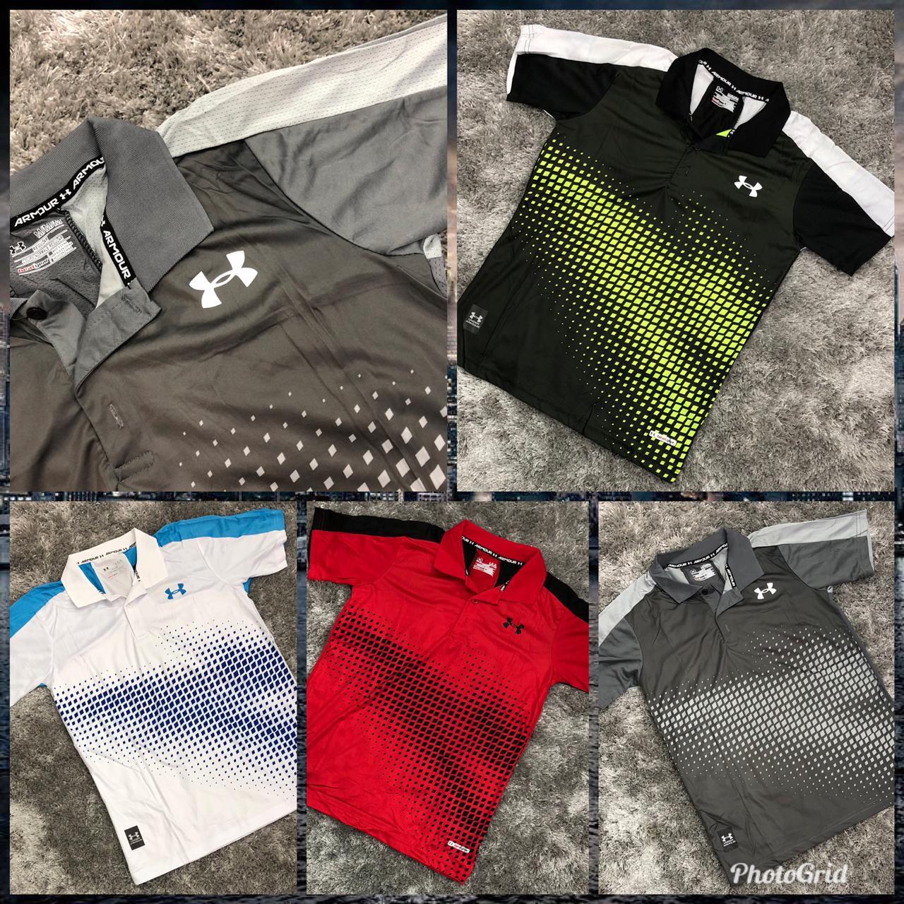 Camiseta tipo polo para hombre under armour
