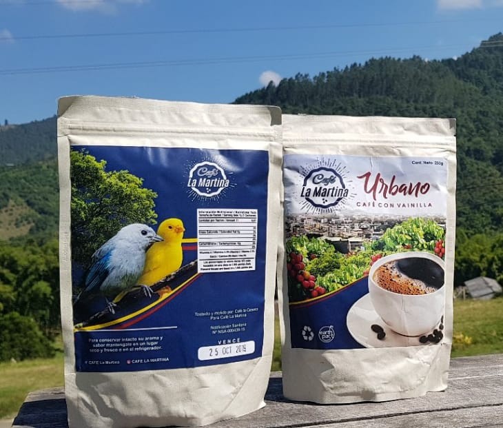 Café urbano con vainilla