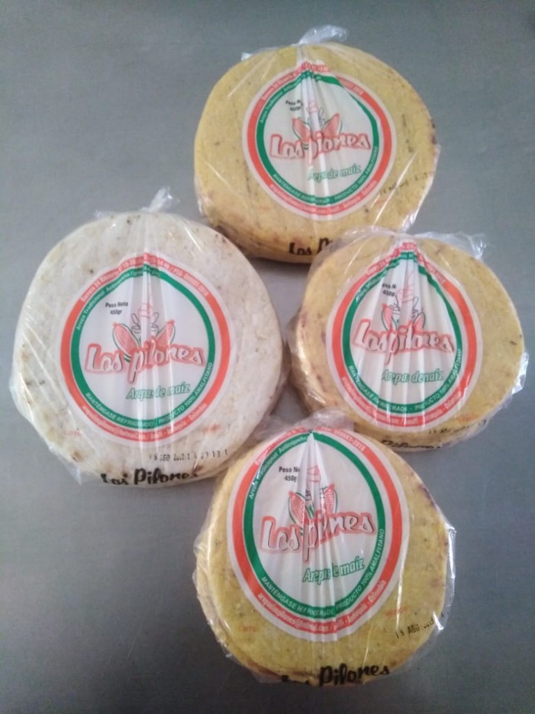 Arepas de maiz blanco