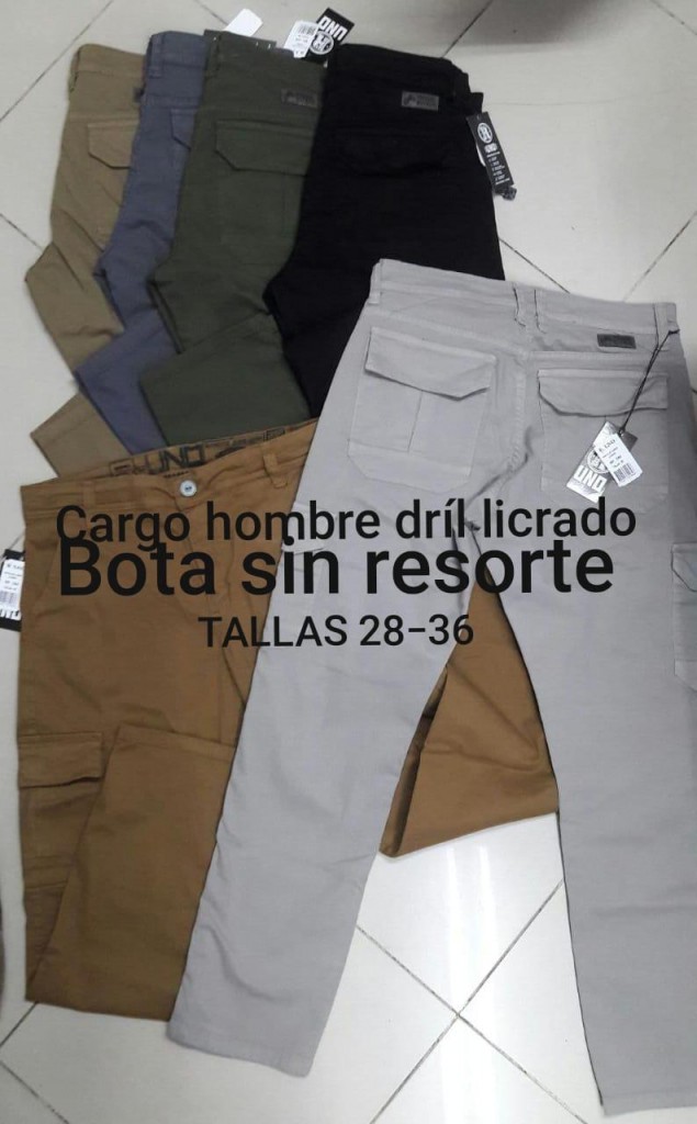 Pantalones Carbo Para Hombre