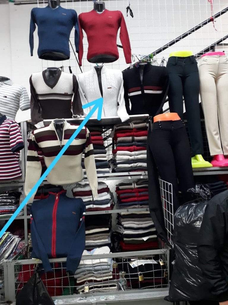 Chaqueta forrada con bolsillo interno para caballero