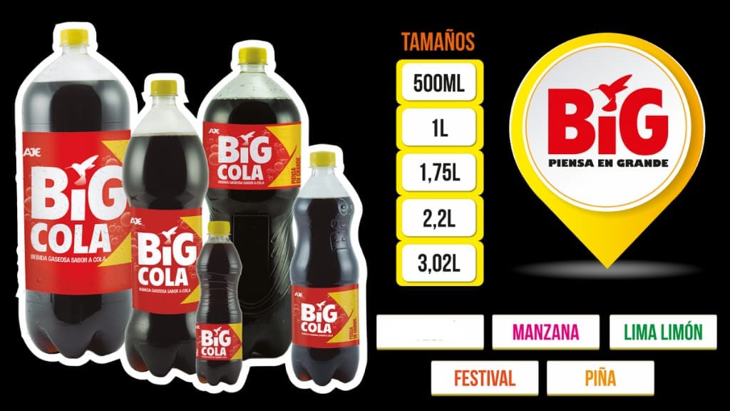 Big-cola 1litro/15unid