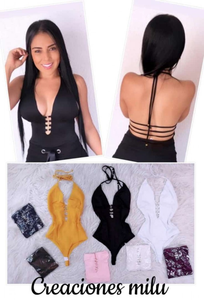 Blusa body escote para dama