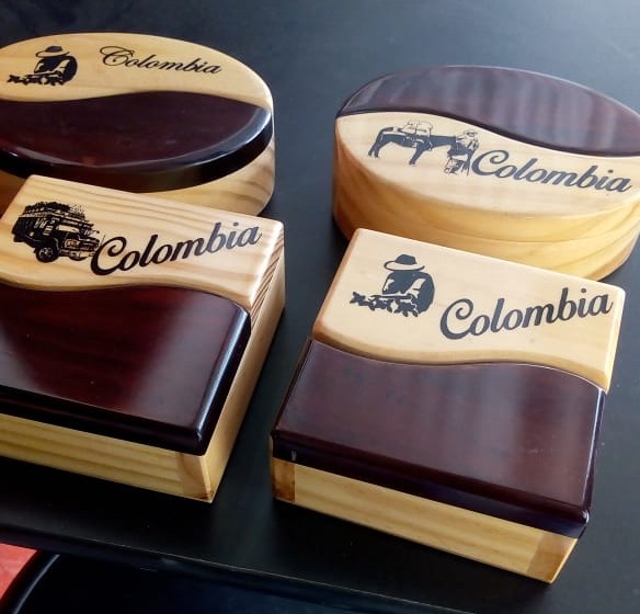 Cofre grano de café